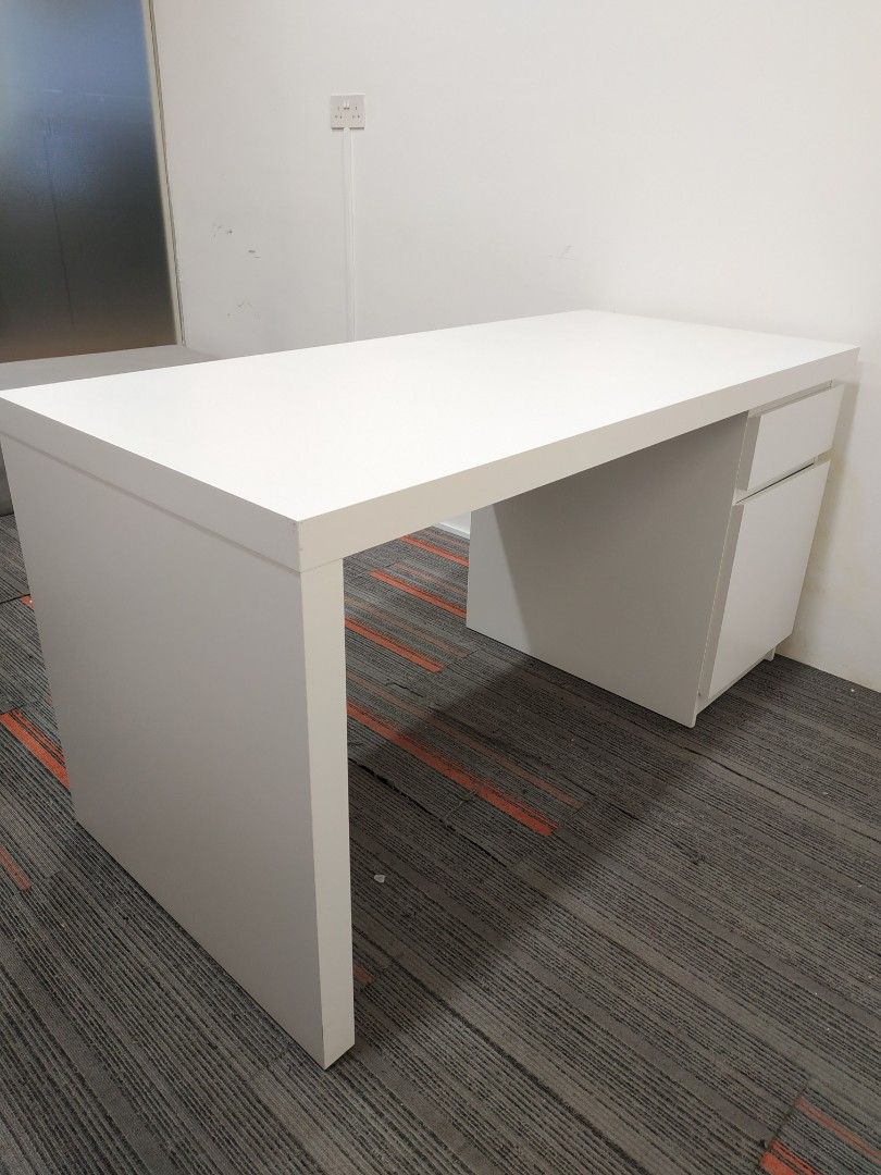 IKEA OFFICE TABLE, Furniture & Home Living, Furniture, Tables & Sets on