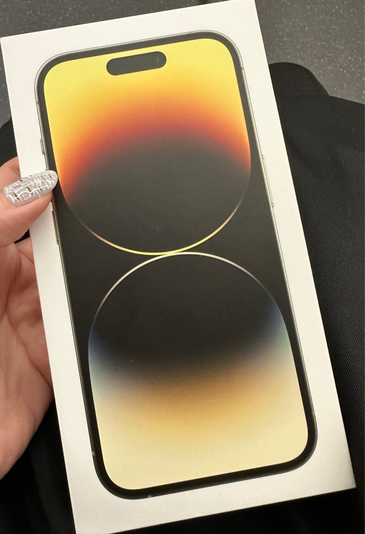 🈹全新未開封iPhone 14 Pro 256GB Gold金色, 手提電話, 手機, iPhone 
