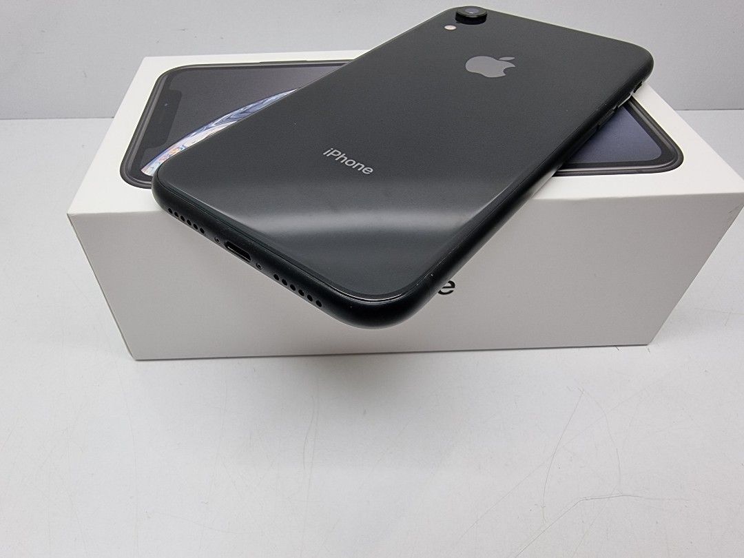 iPhone XR Black 64 GB SIMフリー Battery100% eva.gov.co