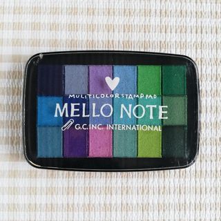 Japan Surplus INK PAD Multicolored | 18 Colour Samples  188-92