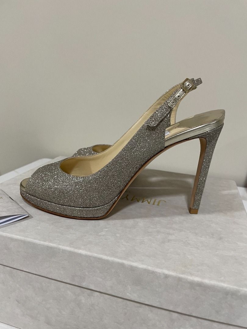 Jimmy Choo Nova 100 size 38.5 Women s Fashion Footwear Heels on