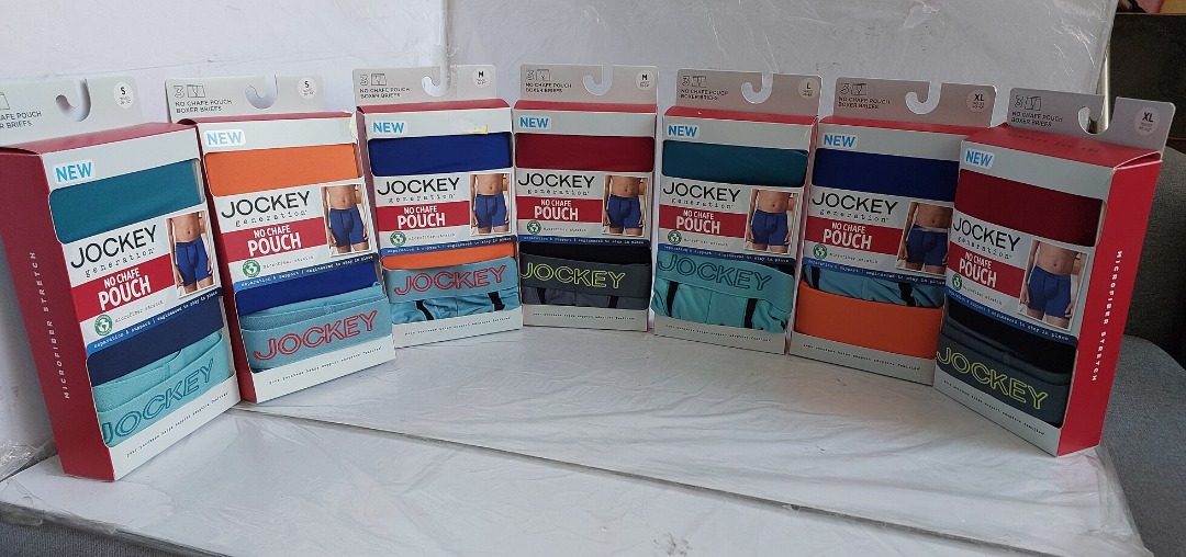 Jockey Generation Boxer Briefs 3Pack No Chafe Pouch Microfiber Stretch
