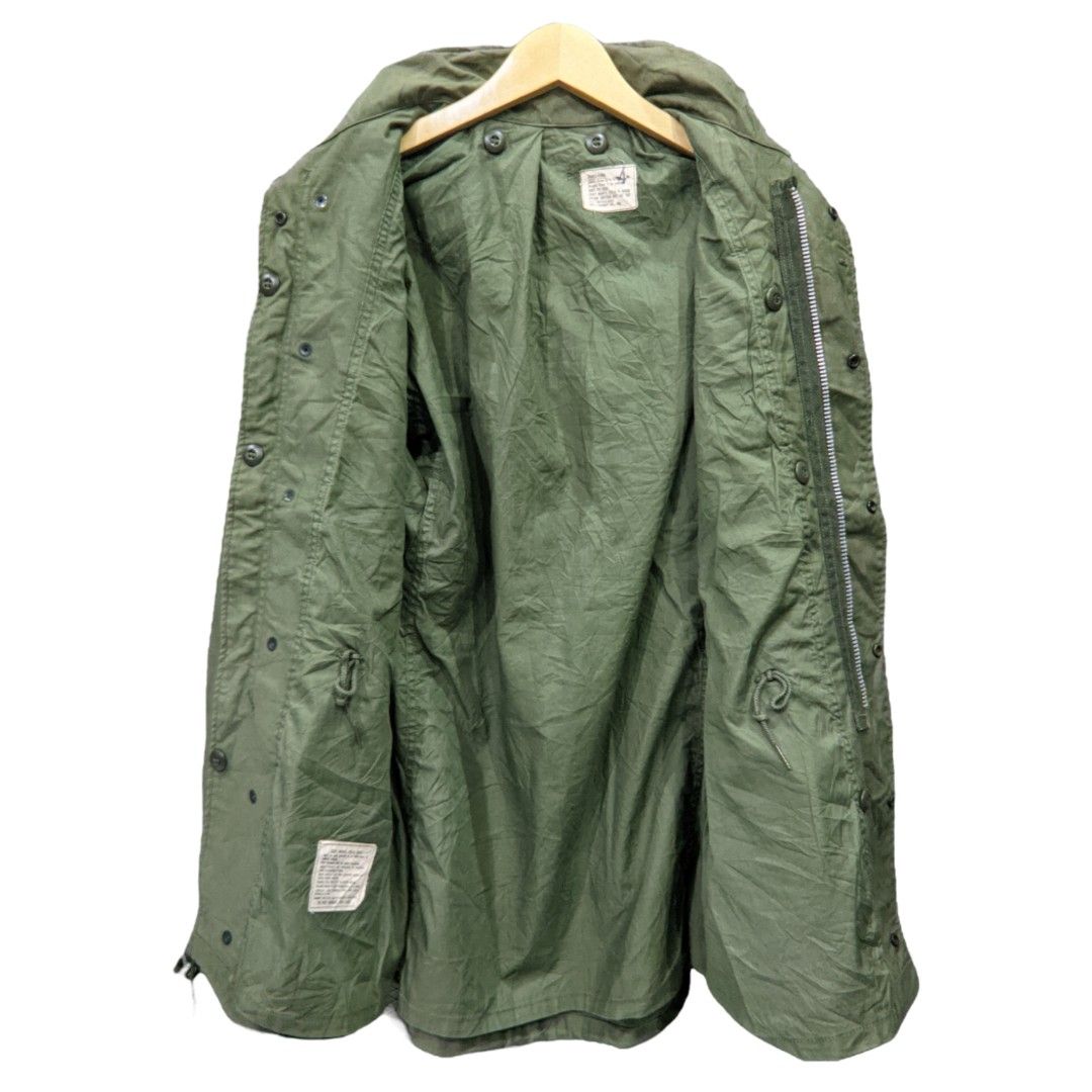 John Ownbey OG 107 Silver Zipper M65 Field Jacket, Fesyen Pria