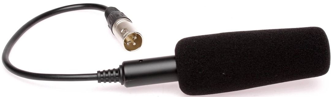 JVC XLR Shotgun Microphone QAN0067-003 (FOR ProHD/4KCAM CAMCORDER)
