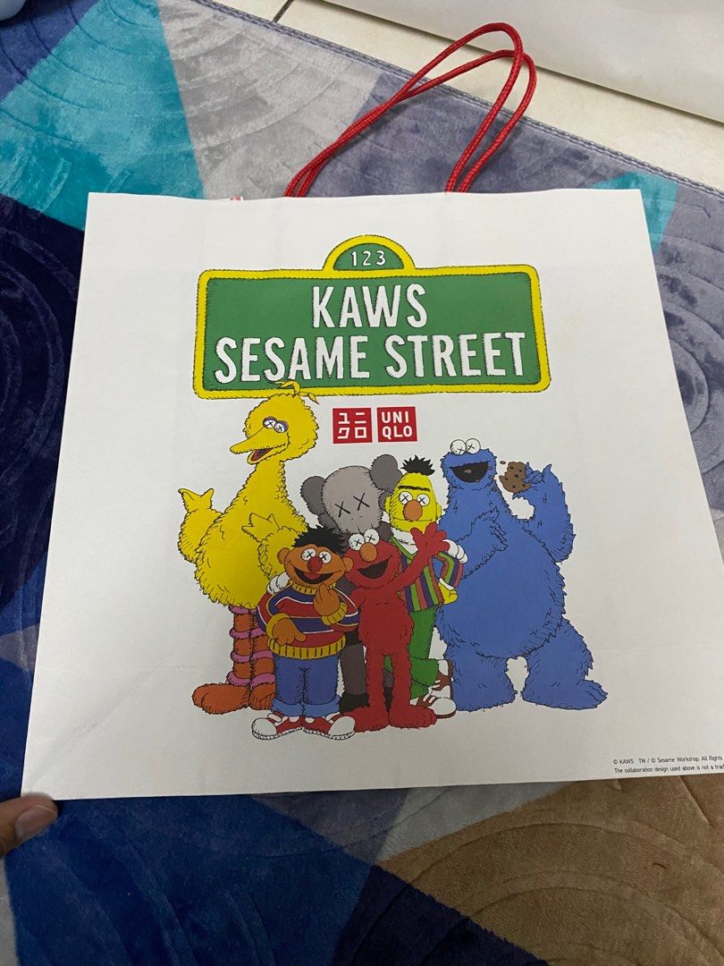 Kaws sesame street box on sale set