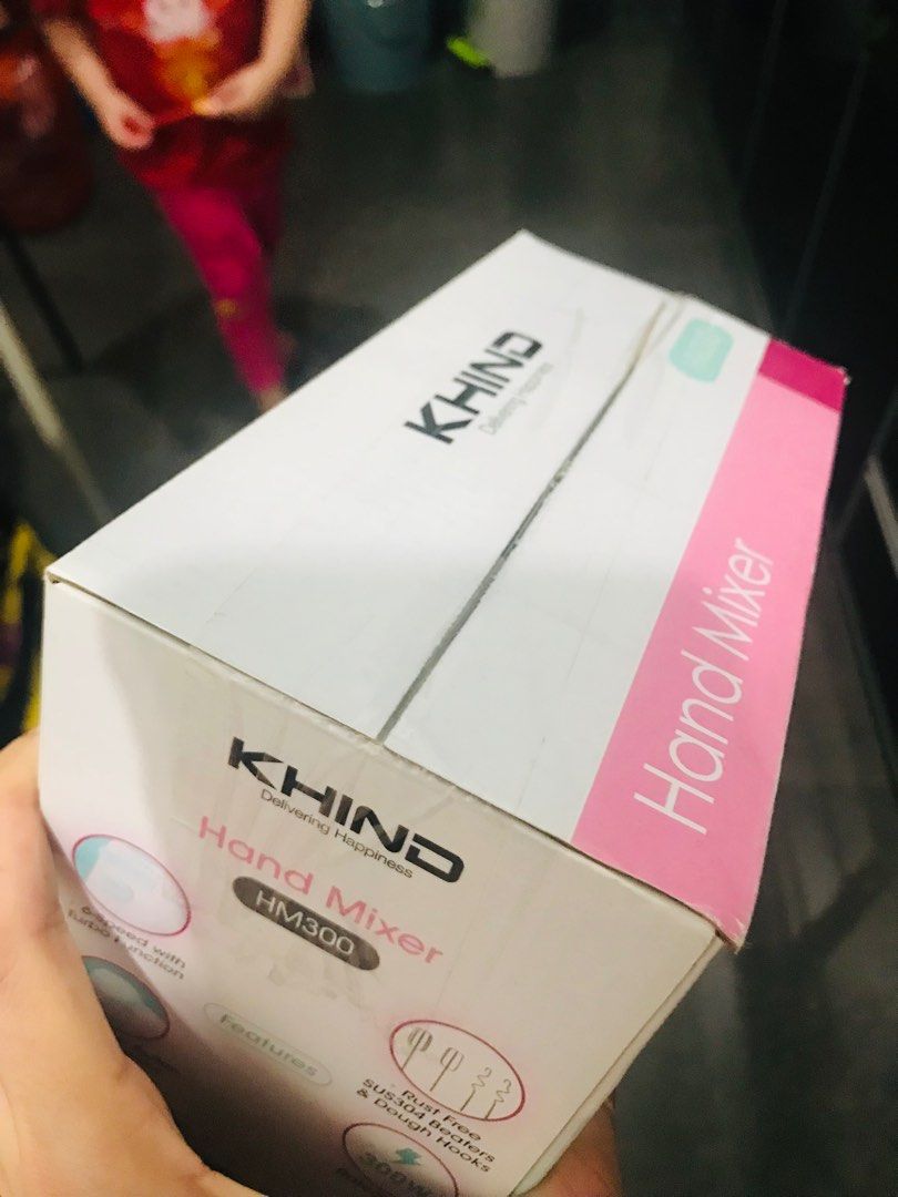 Khind Midori Hand Mixer (New), TV & Home Appliances, Kitchen Appliances