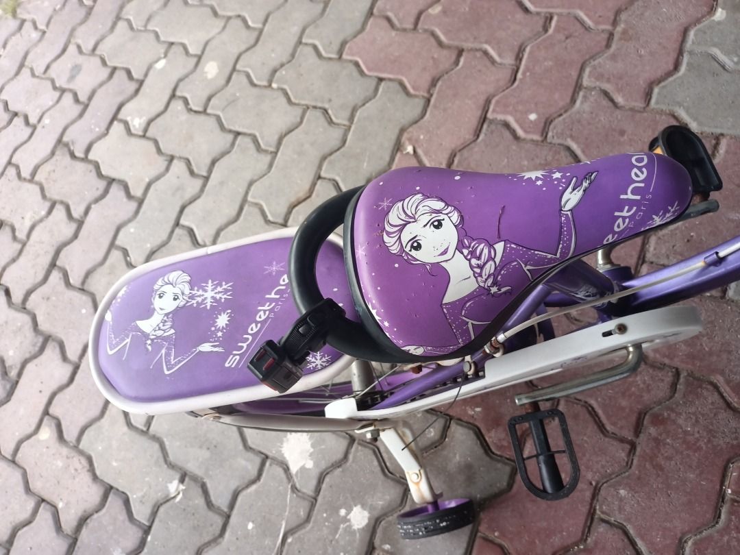 elsa kids bike