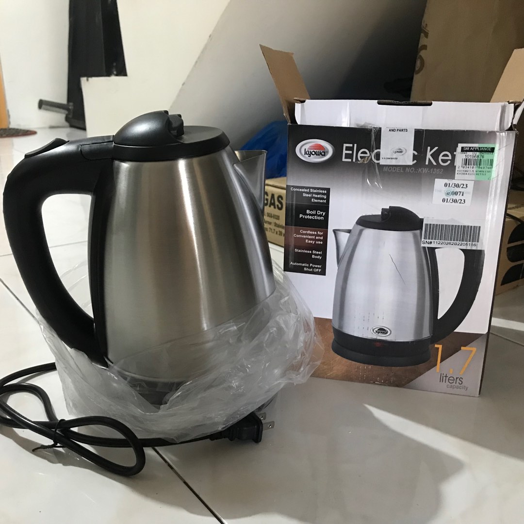 Kyowa Electric Kettle 1.7L, TV & Home Appliances, Kitchen Appliances