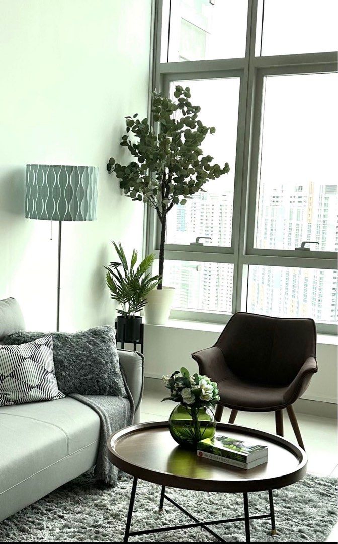 Large Artificial Eucalyptus Plant 180cm, Furniture & Home Living, Home