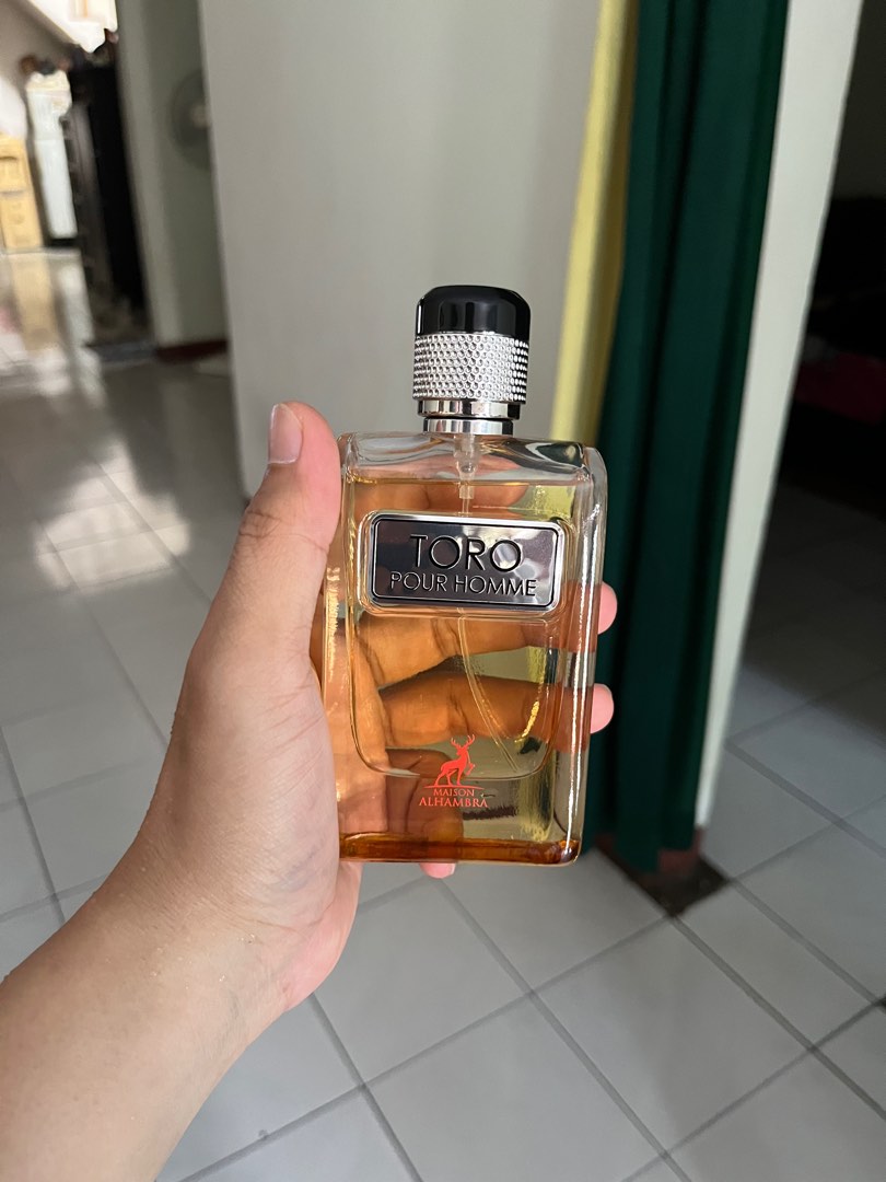 Lattafa Maison Alhambra Toro dupe Terre d Hermes EDP, Kesehatan & Kecantikan, Parfum, Kuku