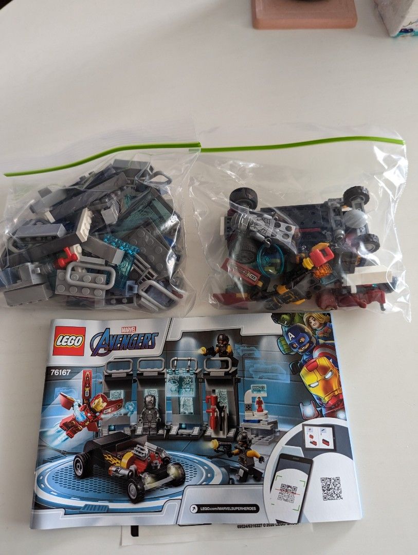 Lego 76167 Iron Man Armoury, Hobbies & Toys, Toys & Games on Carousell