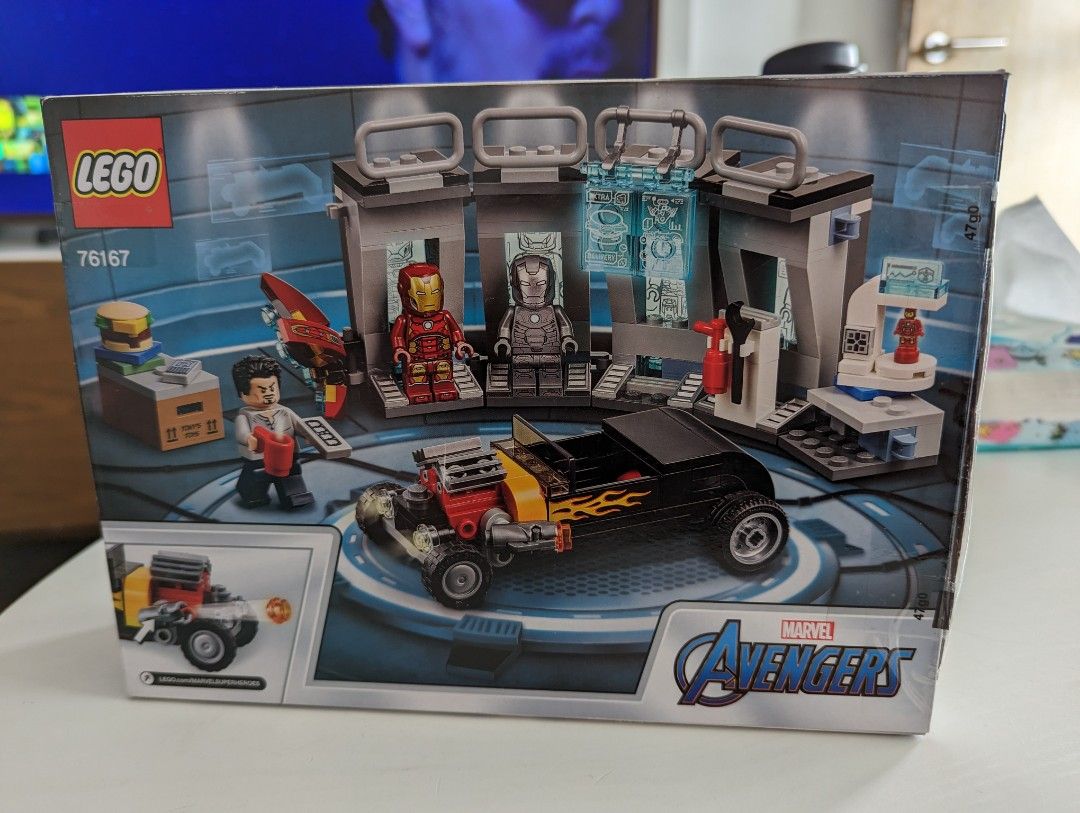 Lego 76167 Iron Man Armoury, Hobbies & Toys, Toys & Games on Carousell