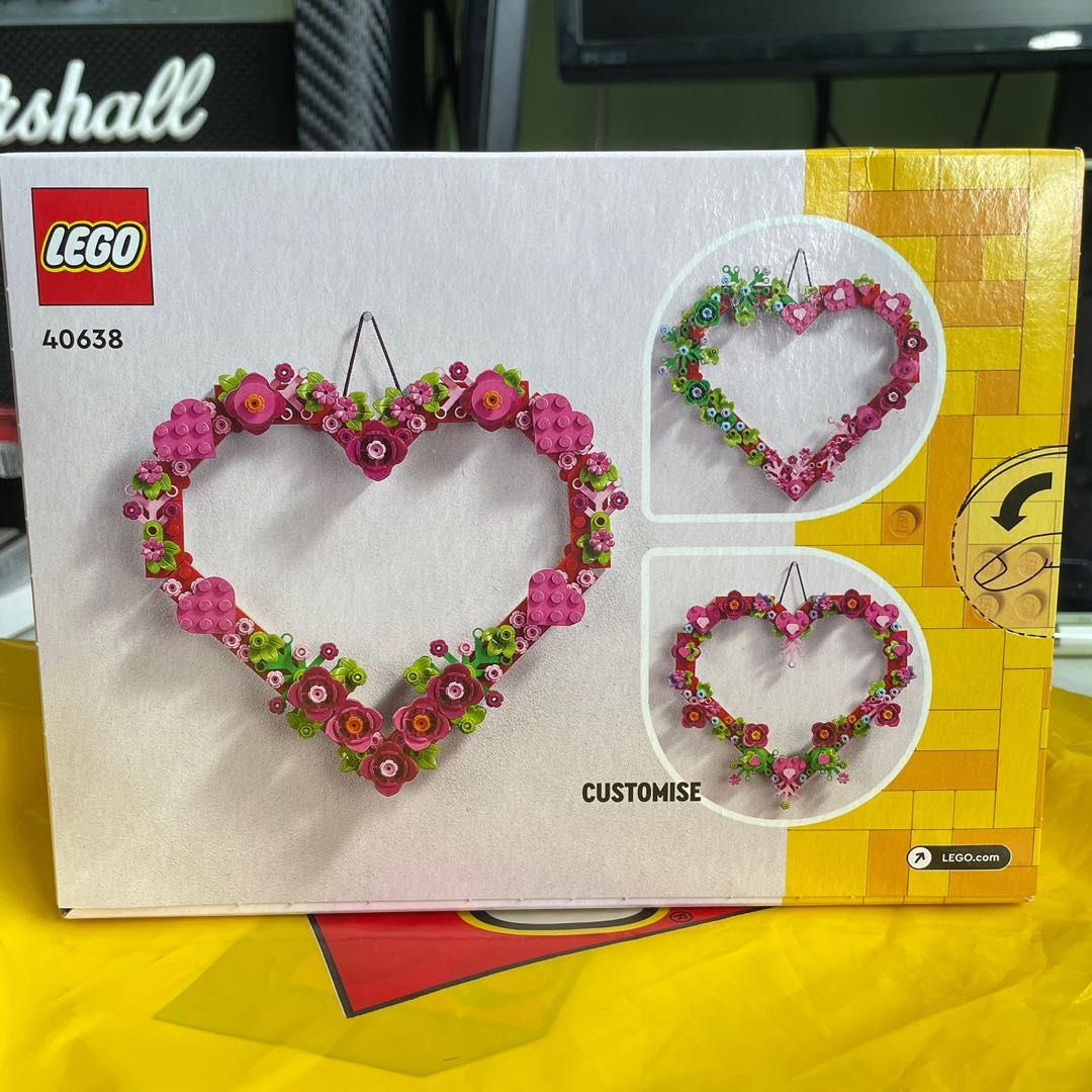 Lego Heart Ornament 40638 Valentines Collection, Hobbies & Toys, Toys &  Games on Carousell