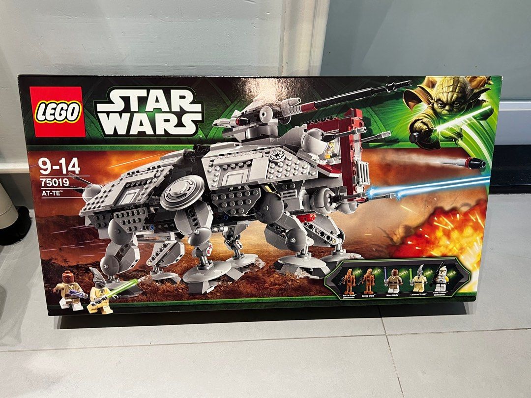 Lego Star Wars 75019 AT-TE 已砌齊件, 興趣及遊戲, 玩具& 遊戲