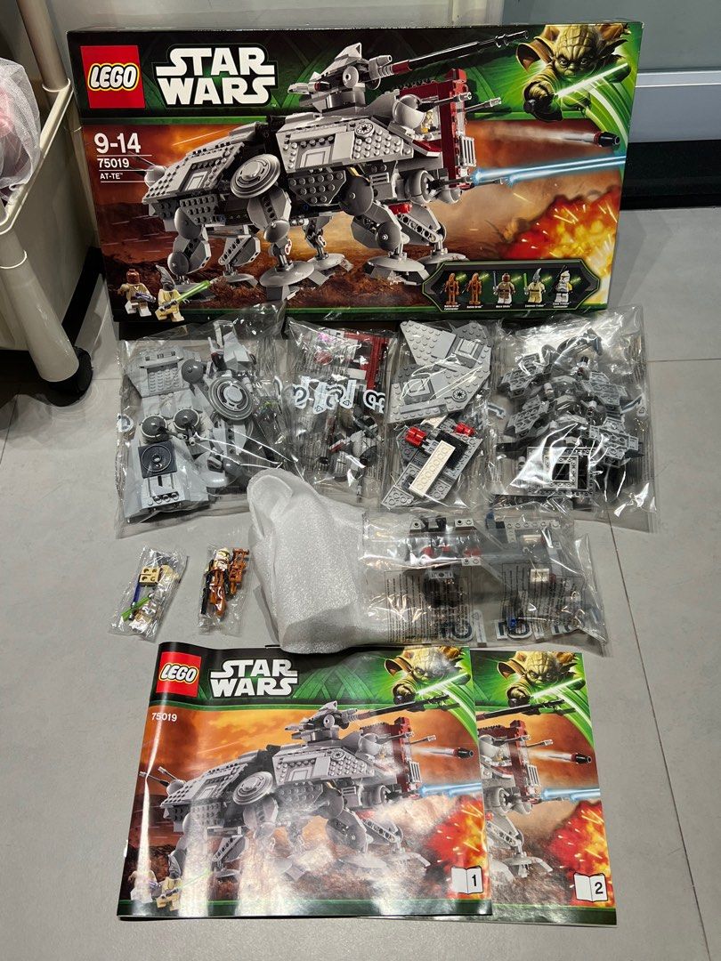 Lego Star Wars 75019 AT-TE 已砌齊件, 興趣及遊戲, 玩具& 遊戲