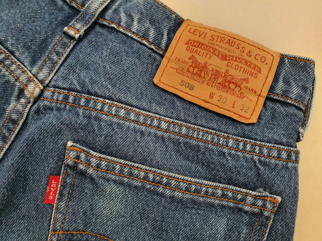 Levis 508 W30 L32, Men's Fashion, Bottoms, Jeans on Carousell