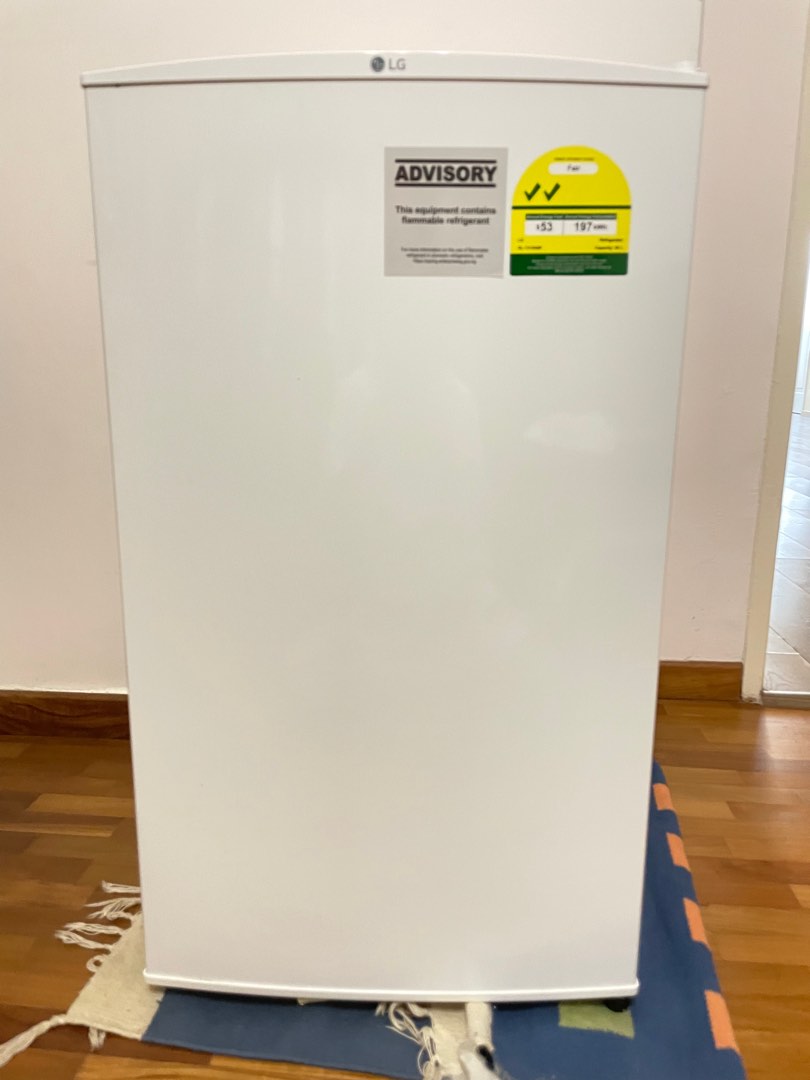 LG Mini Fridge 90L, TV & Home Appliances, Kitchen Appliances