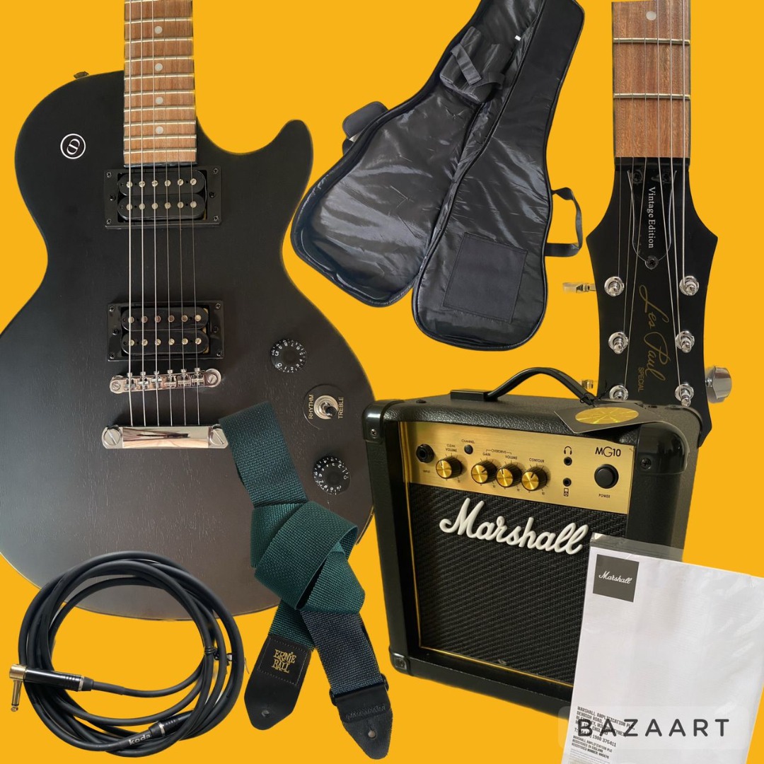 LIKE NEW Epiphone Les Pauls full package UNDER WARRANTY (Guitar