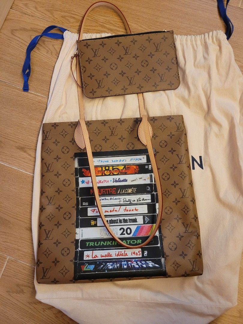 Carry It Tote Limited Edition Video Tape Reverse Monogram Canvas