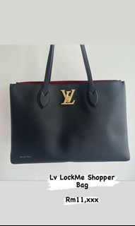 Shop Louis Vuitton Nano Lockme Bucket (M68709, M69205) by