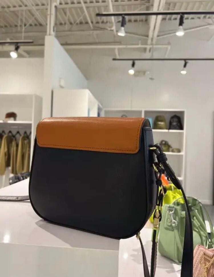 Marc Jacobs Smoked Almond Leather Rider Crossbody Bag, Women's Fashion