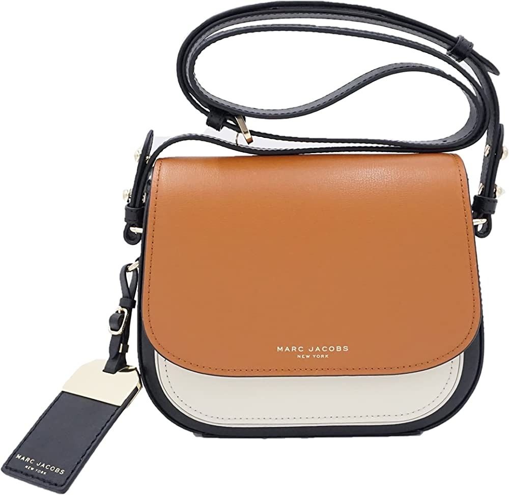 Marc Jacobs Smoked Almond Leather Rider Crossbody Bag, Women's Fashion