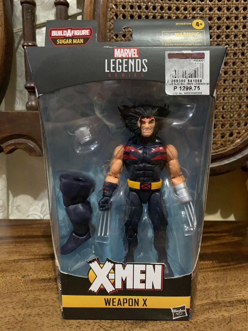 Figurine Marvel Legends X-Men Age Of Apocalypse Weapon X Wolverine, BAF, Hasbro 2020