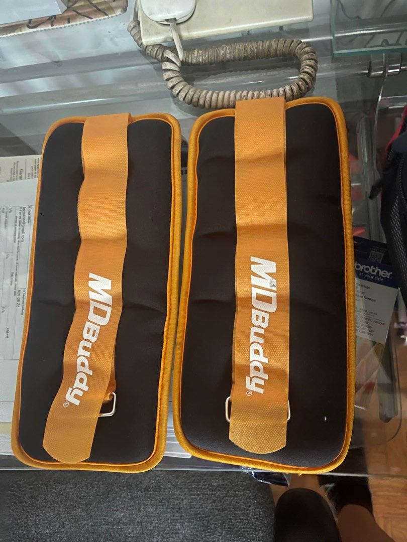 MD Buddy Ankle/Wrist Weights 5 lbs (Category: Weights & Dumbbells) located in Paranaque City. Submitted by _moonshop (Listing ID 1214532591, Image 2). Description: Used only once. No more box.