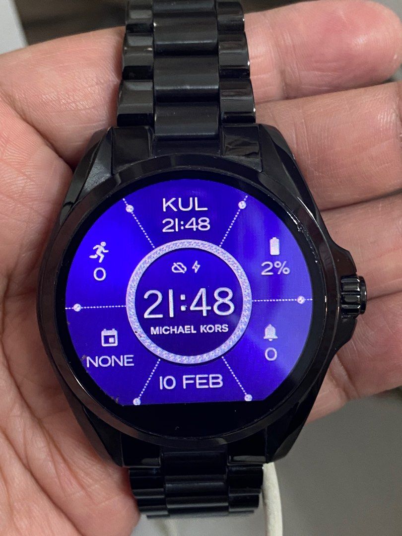 Michael kors smartwatch purple online