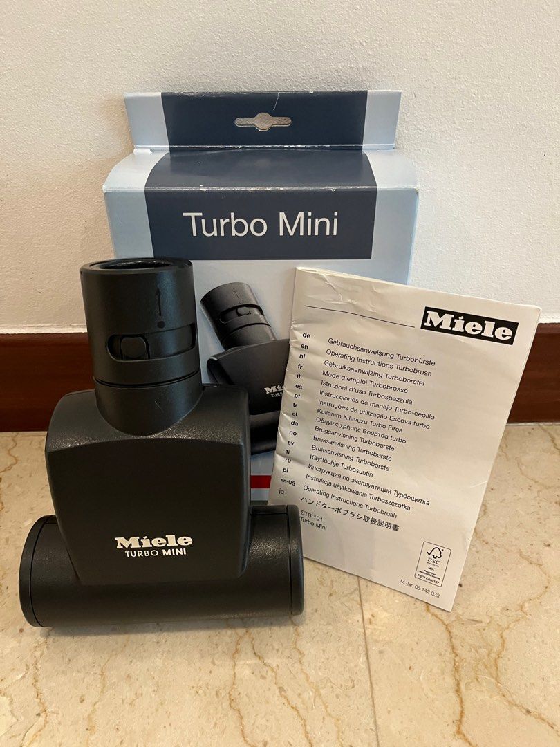 Miele Vacuum Attachment (Turbo Mini), Furniture & Home Living, Cleaning