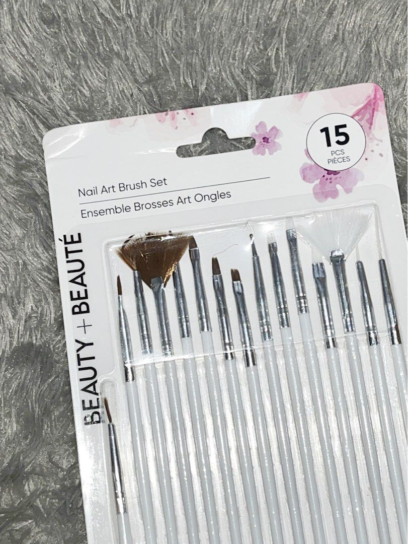 MINISO Nail Art Brush Set, Kesehatan & Kecantikan, Rias Wajah di Carousell