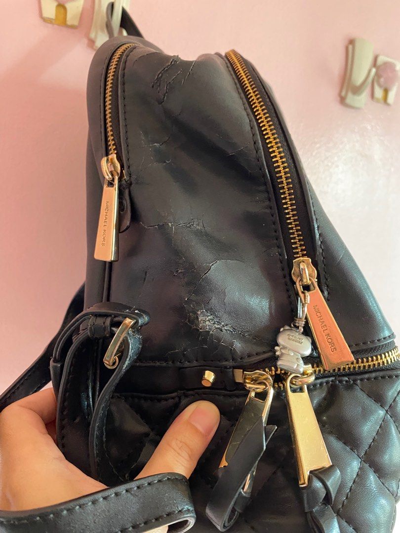 Michael Kors Rhea Medium Quilted Leather Backpack