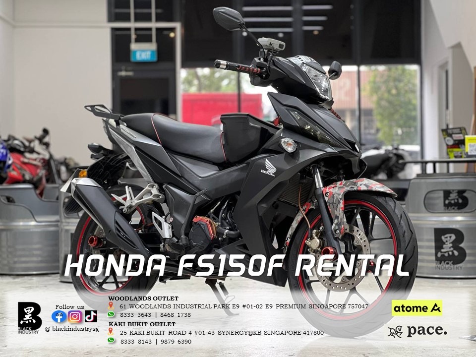 MOTORCYCLE RENTAL / BIKE RENTAL WOODLANDS / YAMAHA AEROX 155 ABS