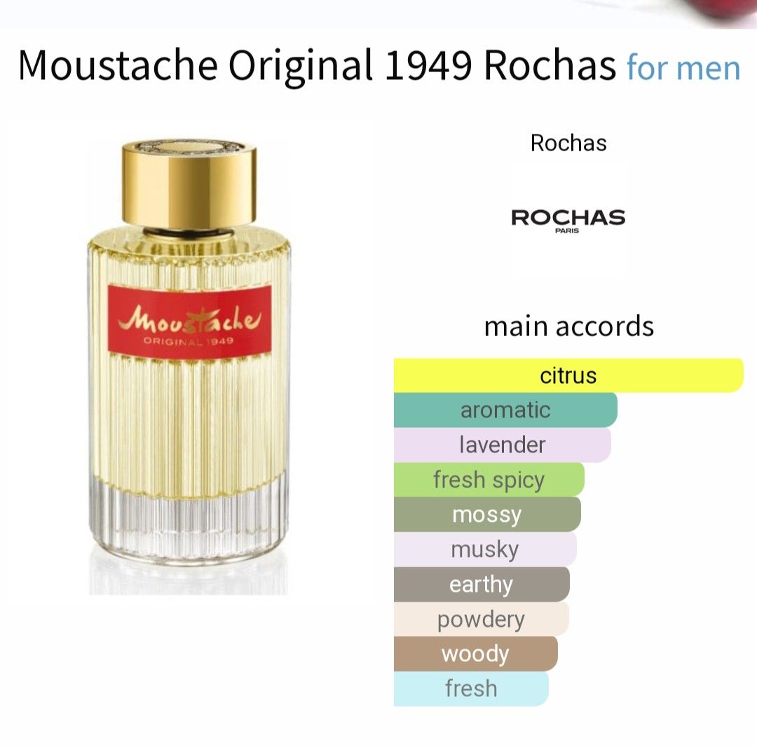 Moustache Original 1949 Rochas cologne - a fragrance for men 2018