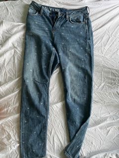 M&S Denim starred baggy jeans
