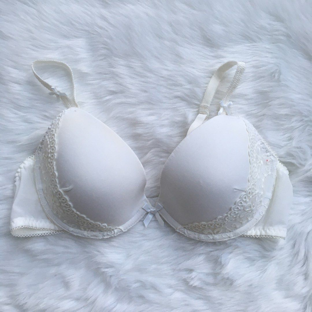 36B Victoria's Secret Strapless Bra (White), Women's Fashion, Undergarments  & Loungewear on Carousell
