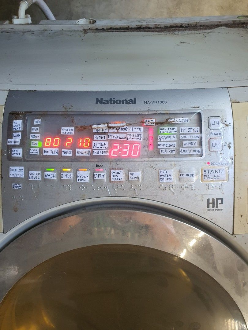National Japan surplus washing machine, TV & Home Appliances, Washing Machines and Dryers on