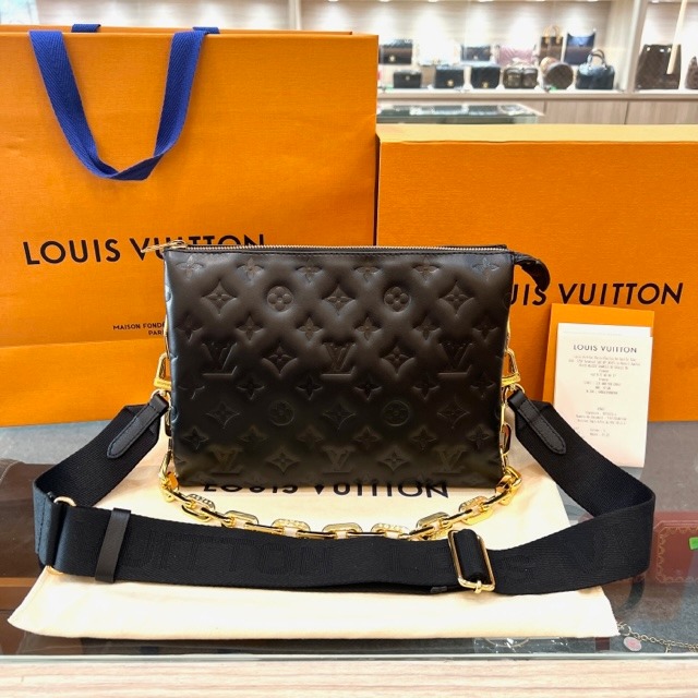 SOLD) KEPT UNUSED - LV Coussin BB Black Gold-color Hardware (NFC)_Louis  Vuitton_BRANDS_MILAN CLASSIC Luxury Trade Company Since 2007