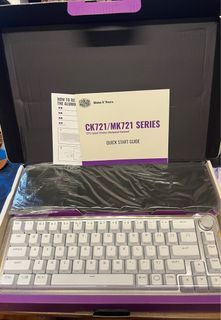 New and unused CK721 Cooler Master keyboard