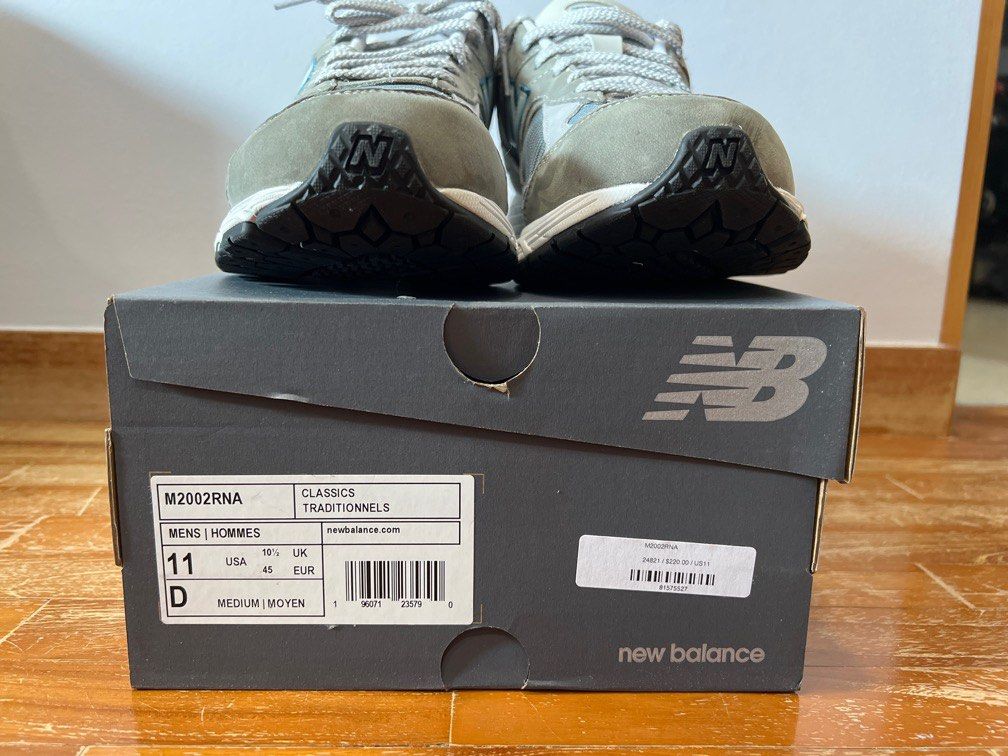 New balance 2002RNA US 11, Men's Fashion, Footwear, Sneakers on Carousell