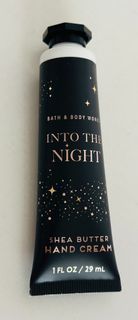 NEW! BATH & BODY WORKS SHEA BUTTER HAND CREAM LOTION - INTO THE NIGHT