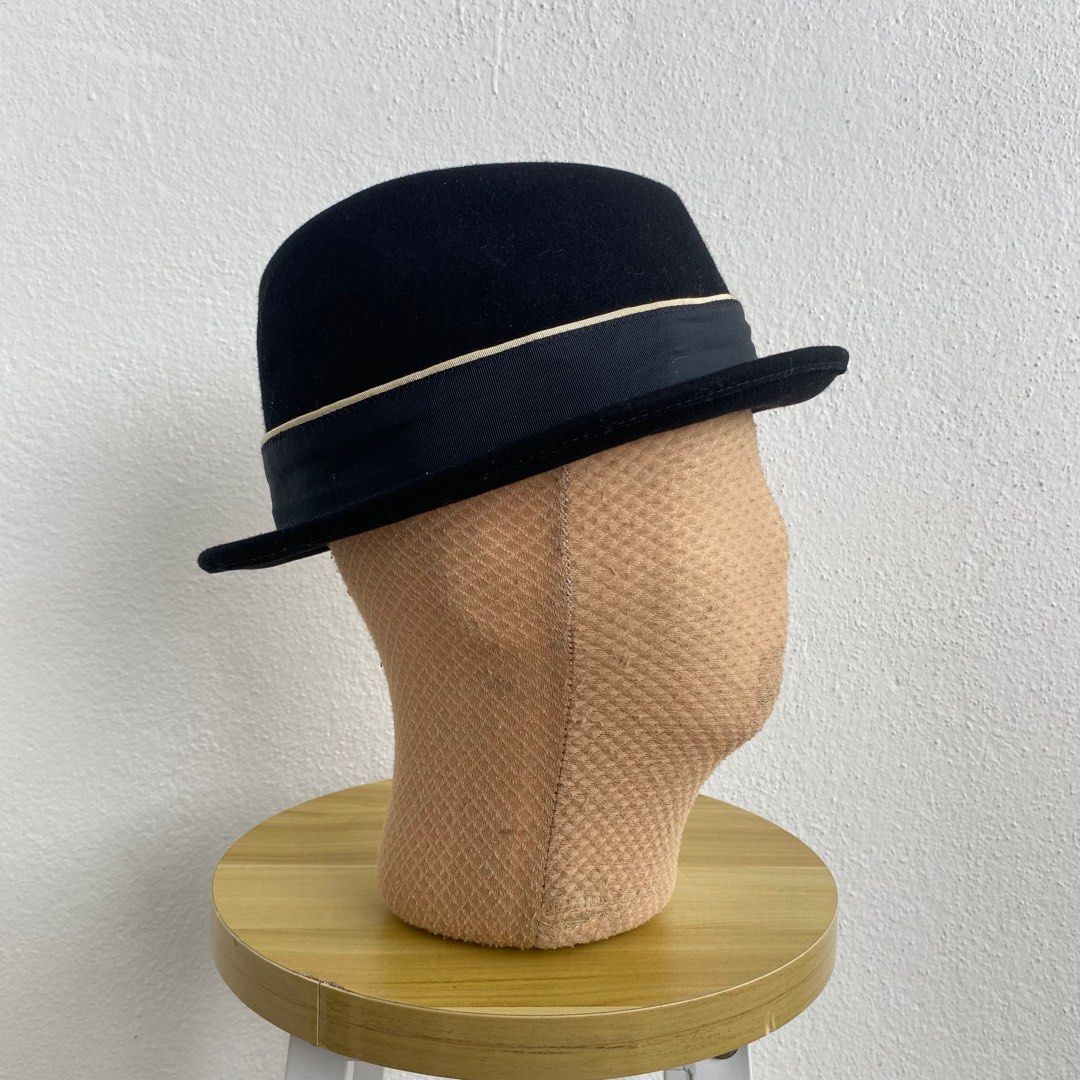 Half fedora shop hat