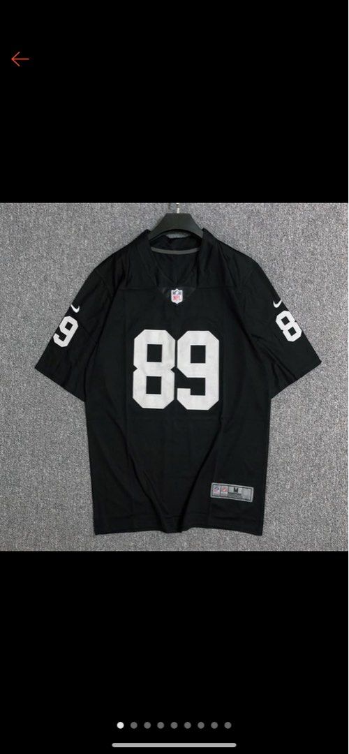 Nfl Jersey Rugby American Football Jersey Street Hip-Hop Harajuku  Embroidered Letter Loose BF Style Retro Fashion T-Shirt Men Women Trendy