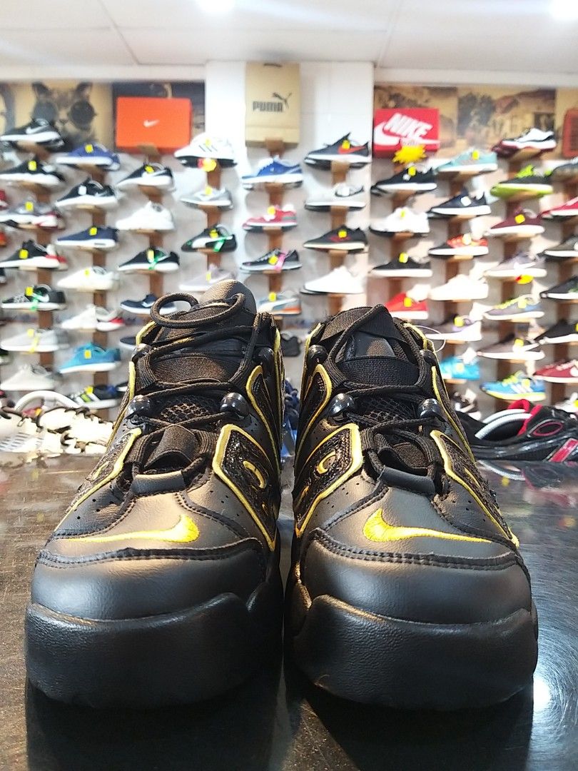 Uptempo black discount and gold