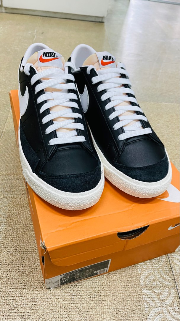 nike blazer low vintage black