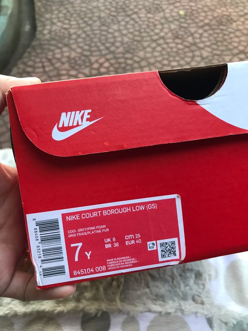 Nike Court Borough Sneakers for Her Women s Fashion Footwear Sneakers on Carousell