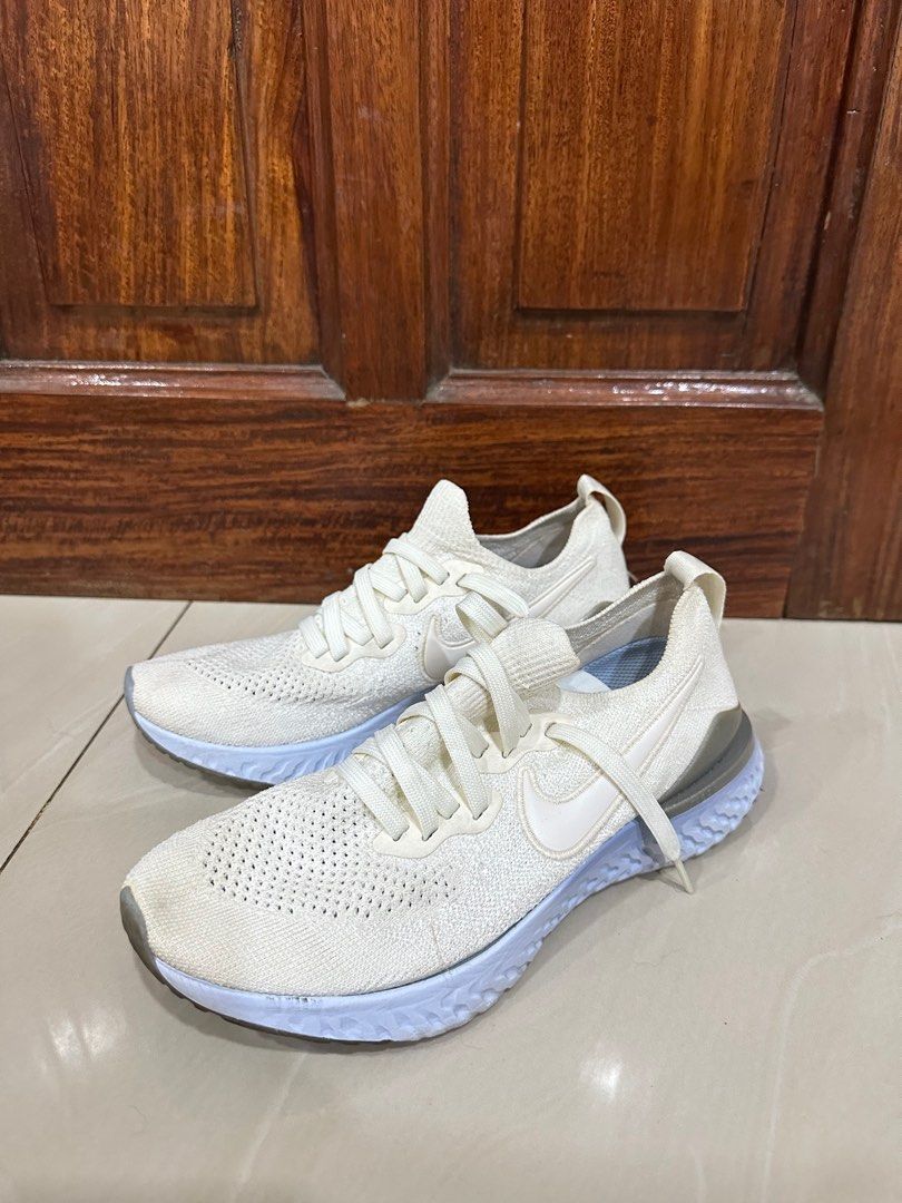 Nike epic react flyknit 2 sail aluminum store