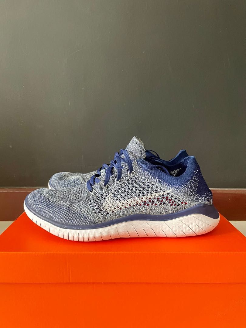 Nike free rn clearance flyknit 2018 diffused blue