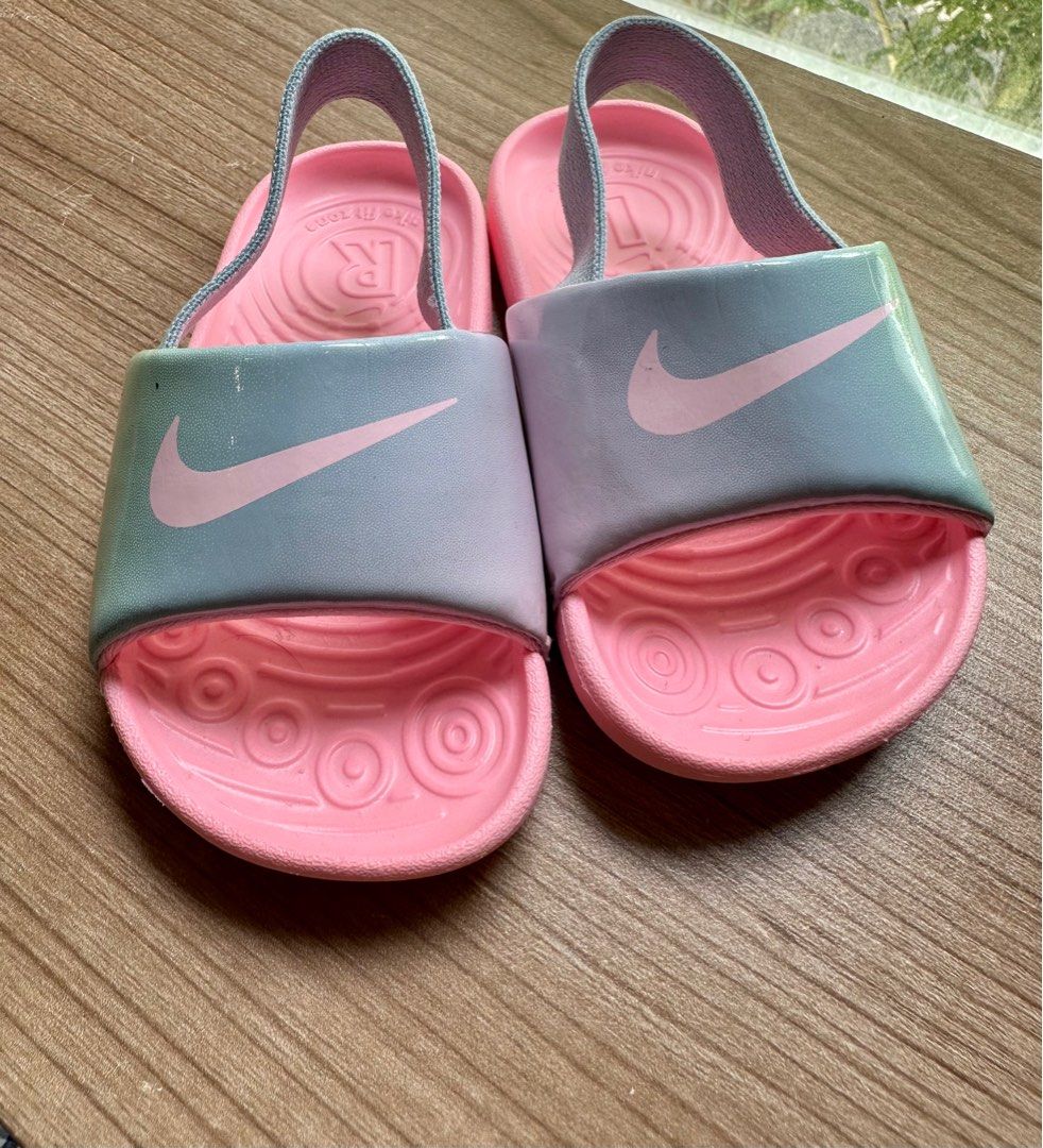 Nike Kawa SE Baby Toddler Pink Sandal Nike SE Bayi Balita