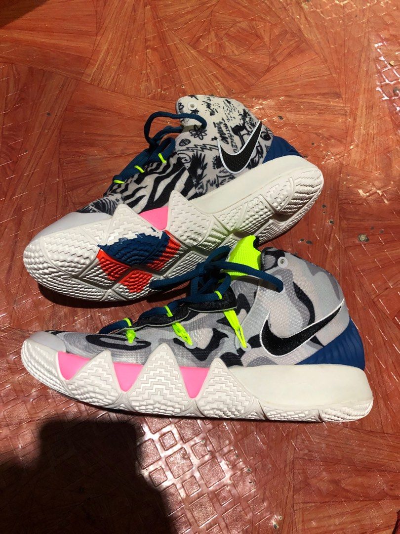 Kyrie irving camo shoes top